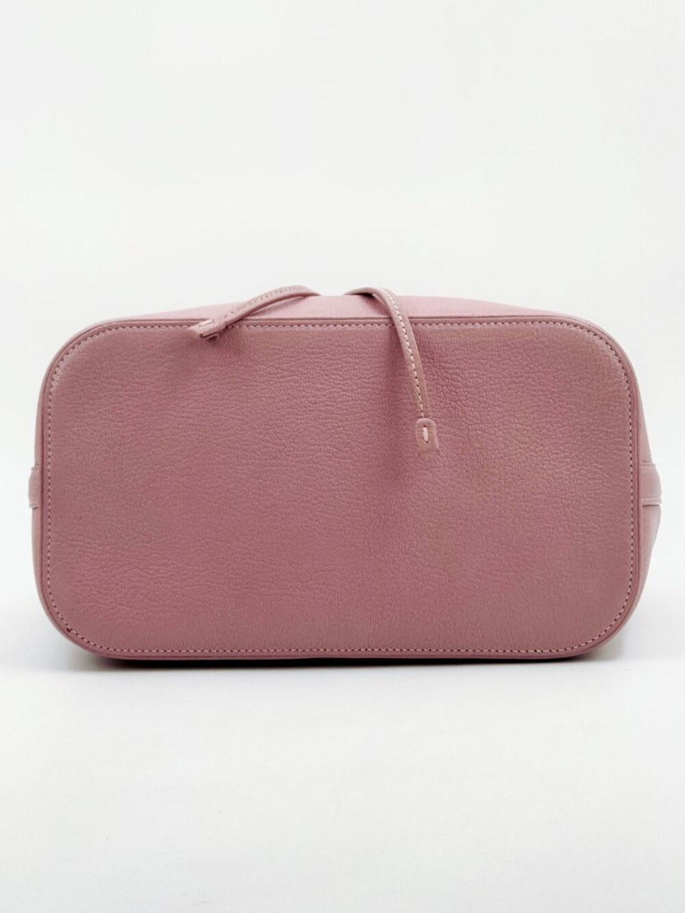 Salvatore Ferragamo Millie Pink Leather Bucket Bag 2-Way Shoulder Crossbody - Picture 9 of 14